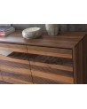 Buffet CLASS 4 portes 220 cm marron