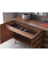 Buffet CLASS 4 portes 220 cm marron
