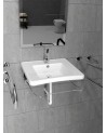 Vasque PMR pour personnes à mobilité réduite GAIA blanc