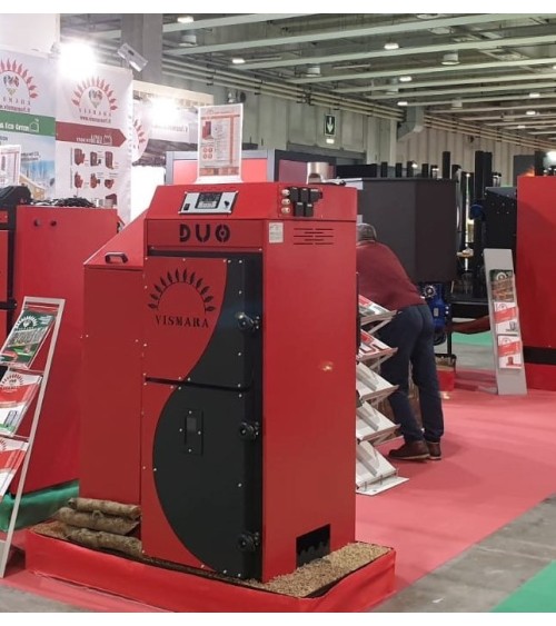 Chaudière Bois et Granulés automatique  CALDAIA VCD DUO 75 KW