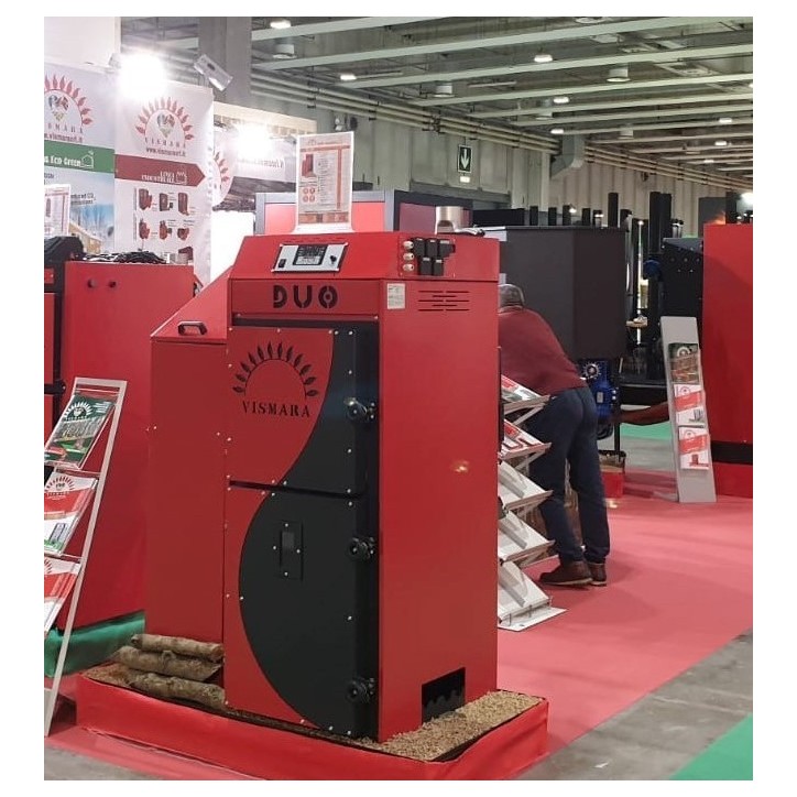 Chaudière Bois et Granulés automatique  CALDAIA VCD DUO 75 KW