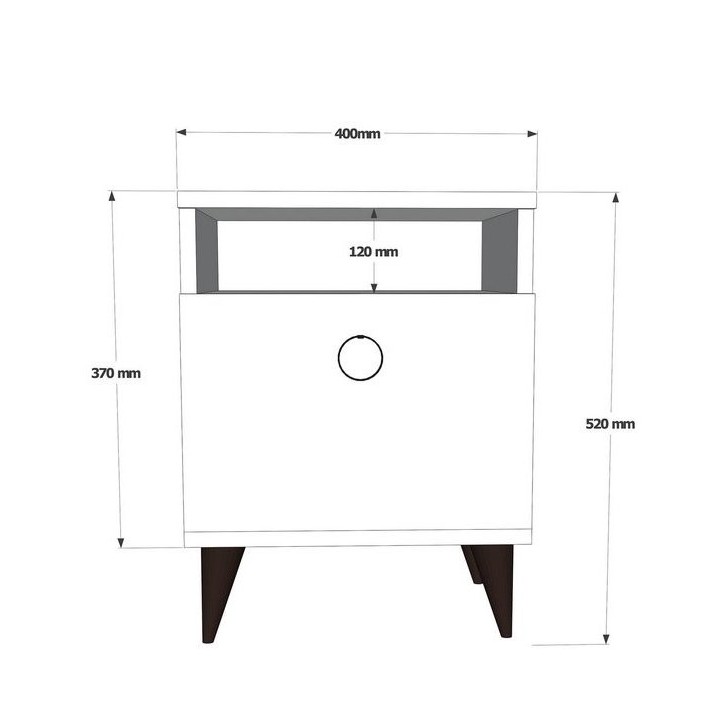 TABLE DE CHEVET BARLO
