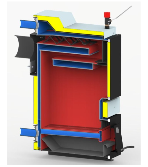 VIA-D4 17 kw PREMIUM chaudière bois