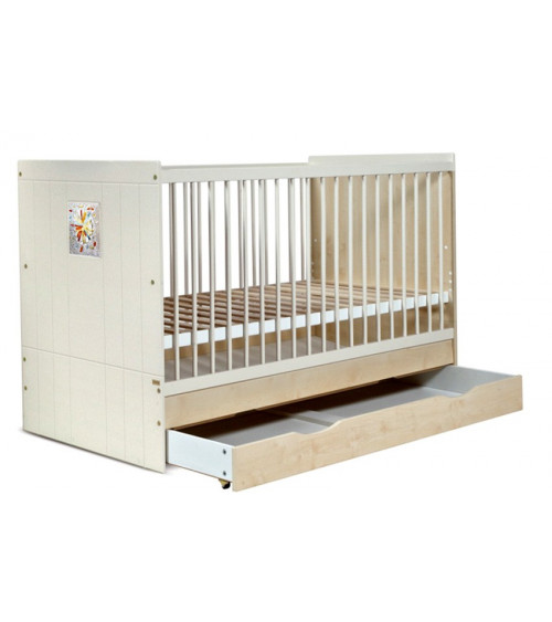 Lit bébé évolutif KAMILLA, 70*140cm- Lit bébé design - Chambre bébé