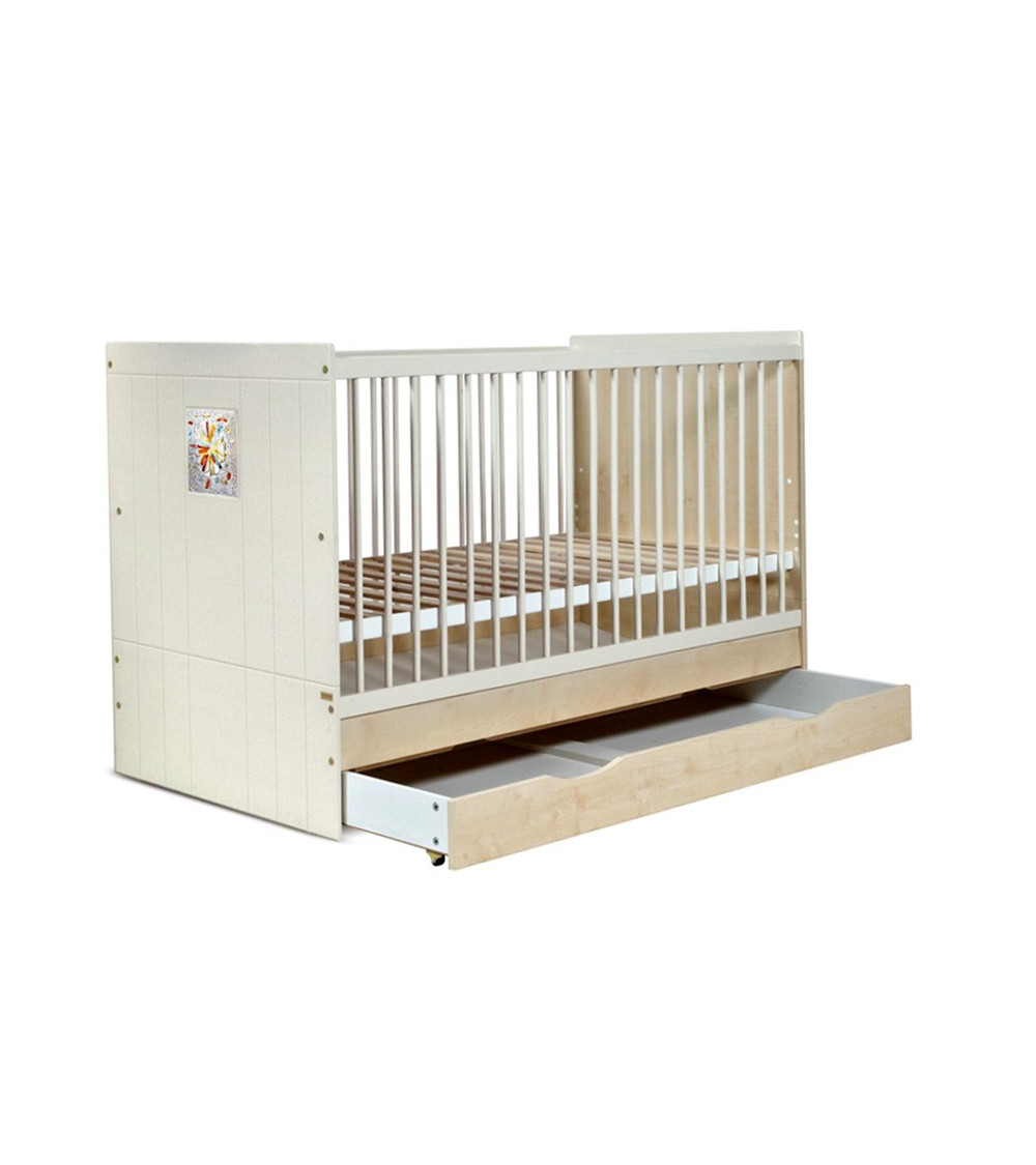 Lit bébé évolutif KAMILLA, 70*140cm- Lit bébé design - Chambre bébé