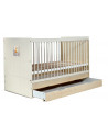 KamILLA cama de bebé escalable, 70-140cm