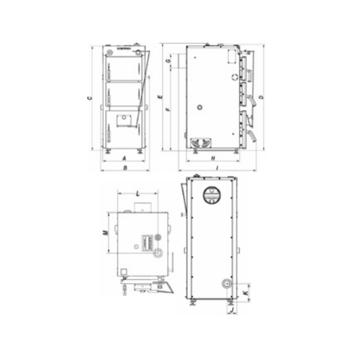 Chaudière à bois FIREWOOD 12 KW