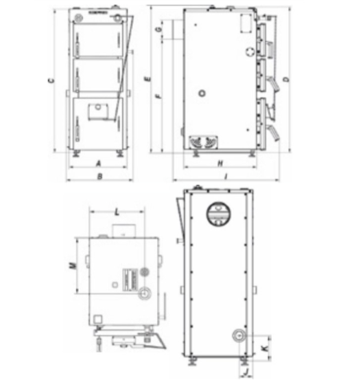 Chaudière à bois FIREWOOD 15 KW
