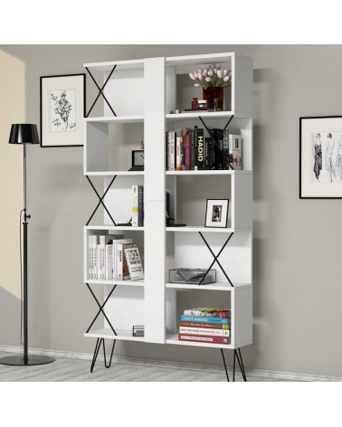 Libreria EXTRA 90 cm bianco