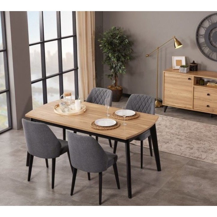 Sala da pranzo ETI in legno e faggio