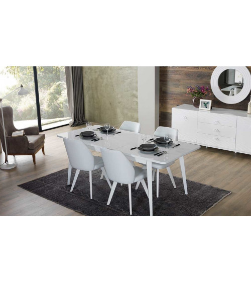 Comedor completo ALMODA blanco