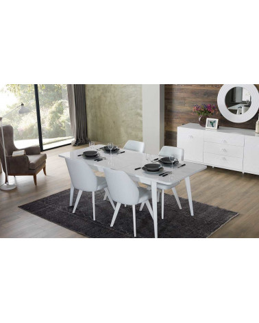 Sala de jantar ALMODA Branco