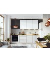 Ensemble Cuisine NINA PREMIUM LINE blanc 280 cm sur mesure