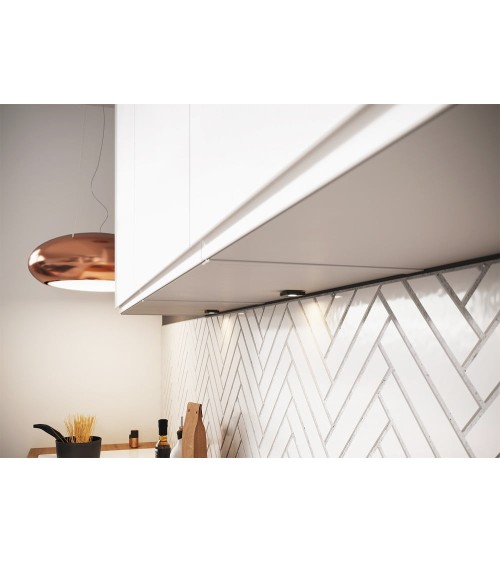 Ensemble Cuisine NINA PREMIUM LINE blanc 280 cm sur mesure