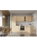 Ensemble Cuisine en L OLIWIA PREMIUM LINE bois 340 cm