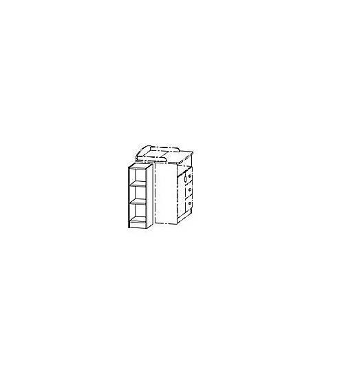 Colonne de rangement,  Écureuil