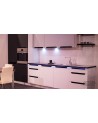 Ensemble Cuisine en L GOYA PREMIUM LINE blanc sur mesure