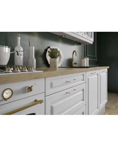 Ensemble Cuisine ALINA PREMIUM LINE blanc mat 340 cm