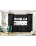 Ensemble Cuisine MONIUSZKO PREMIUM LINE noir 300 cm