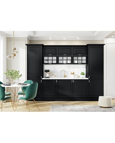 Ensemble Cuisine MONIUSZKO PREMIUM LINE noir 300 cm