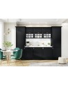 Ensemble Cuisine MONIUSZKO PREMIUM LINE noir 300 cm