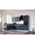 Ensemble Cuisine en L ALINA PREMIUM LINE bleu