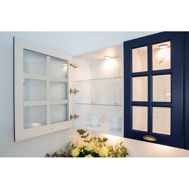 Ensemble Cuisine en L ALINA PREMIUM LINE bleu