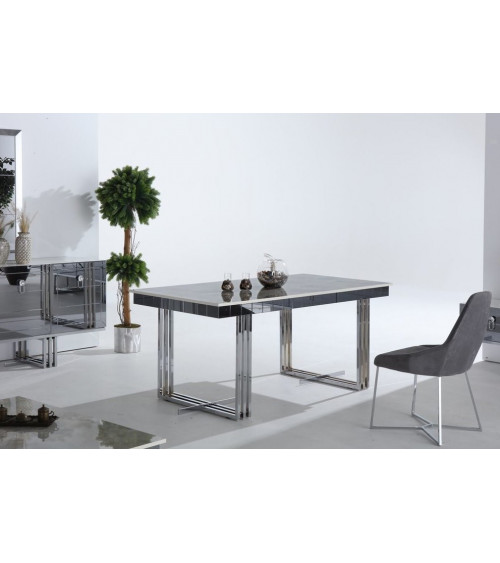 Sala de jantar SET Preto - branco