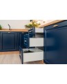 Ensemble Cuisine en L ALINA PREMIUM LINE bleu
