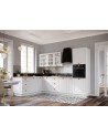 Ensemble Cuisine en L ALINA PREMIUM LINE blanc sur mesure