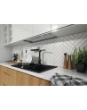 Ensemble Cuisine LIVIA TREND LINE blanc-bois 210 cm