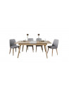 Comedor completo LAURA Gris