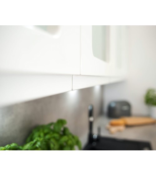 Ensemble Cuisine LIVIA TREND LINE blanc-bois 210 cm