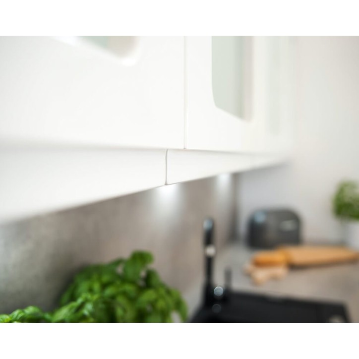 Ensemble Cuisine LIVIA TREND LINE blanc-bois 210 cm