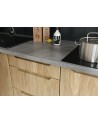Ensemble Cuisine ZOYA TREND LINE blanc-bois 300 cm sur mesure