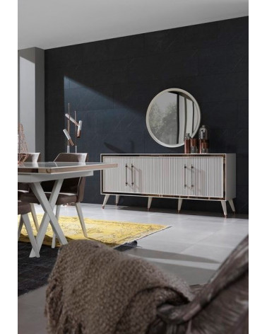 TOPRAK Eetkamer wit
