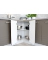 Ensemble Cuisine PAULA CLASSIC LINE gris mat 210 cm
