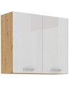 Ensemble cuisine ARTISAN blanc brillant/chêne artisan 250 cm