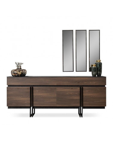 Sala de jantar ARAL Madeira - preto