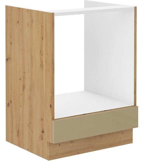 Ensemble cuisine ARTISAN cappuccino brillant/chêne artisan 250 cm