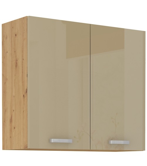 Ensemble cuisine ARTISAN cappuccino brillant/chêne artisan 250 cm