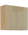 Ensemble cuisine ARTISAN cappuccino brillant/chêne artisan 250 cm