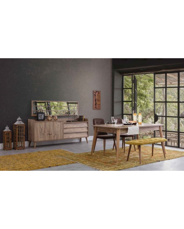 Sala da pranzo LUNA Noce