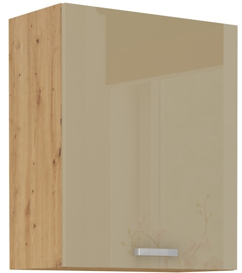 Ensemble cuisine ARTISAN cappuccino brillant/chêne artisan 250 cm