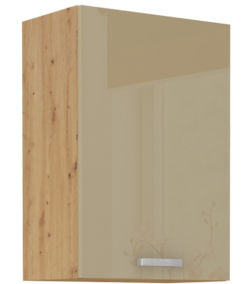 Ensemble cuisine ARTISAN cappuccino brillant/chêne artisan 250 cm