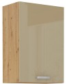 Ensemble cuisine ARTISAN cappuccino brillant/chêne artisan 250 cm