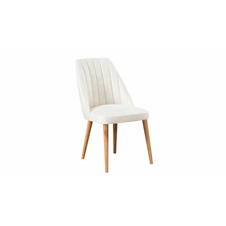 Comedor completo RIEKA con 4 sillas madera y gris
