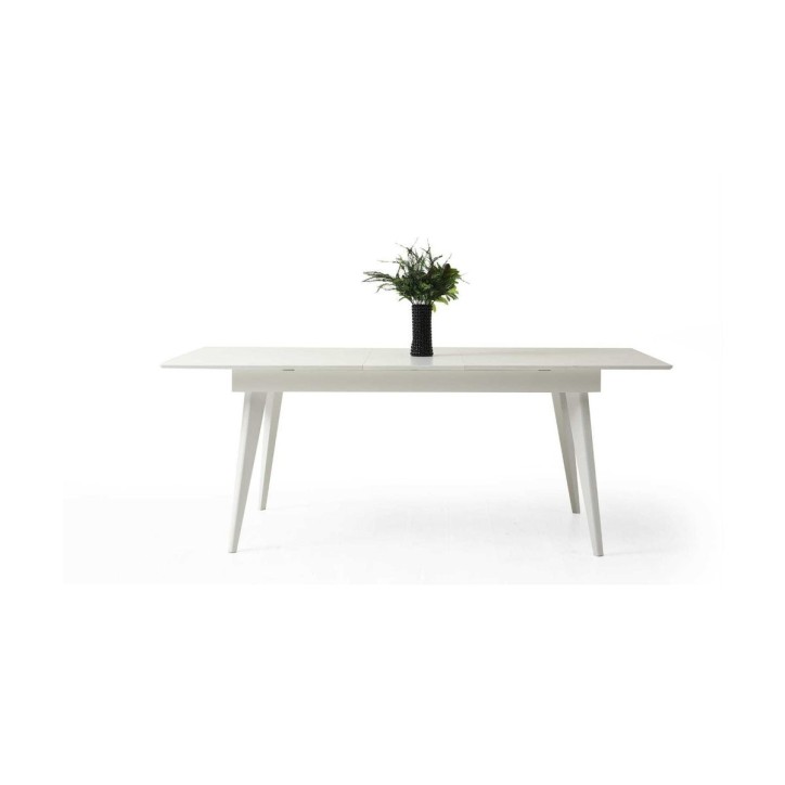Comedor completo TEXAS con 4 sillas blanco