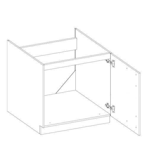 Ensemble cuisine EKO blanc 240 cm