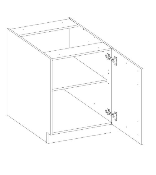 Ensemble cuisine en L EKO blanc 310x230 cm